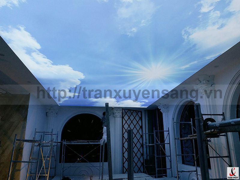 Dự án trần xuyên sáng biệt thự Tâm Villa - Trung Kính