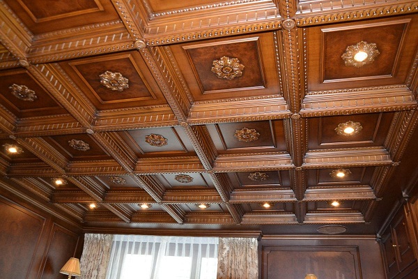 Vật liệu làm trần nhà đẹp bằng gỗ