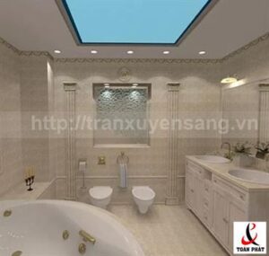 Mẫu trần nhà tắm xuyên sáng số 3 Mẫu trần nhà tắm xuyên sáng số 3