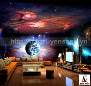 Mẫu trần xuyên sáng quán karoke số 5 Mẫu trần xuyên sáng quán karoke số 5