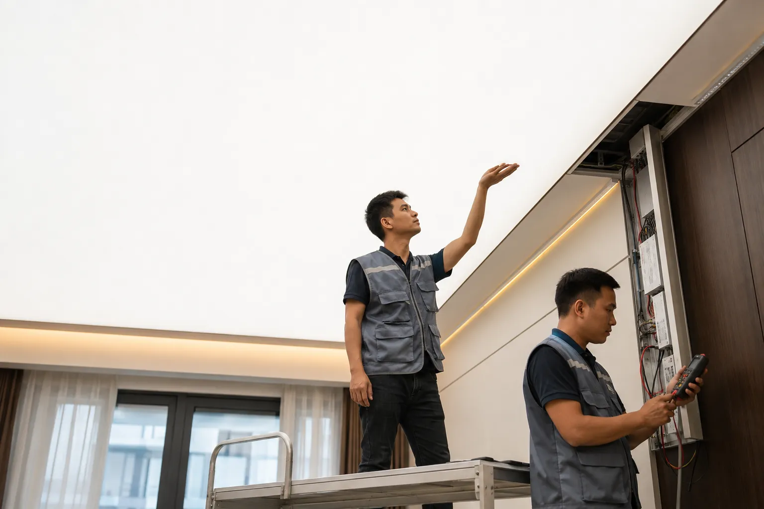 Bảo hành trần xuyên sáng gồm những hạng mục và điều kiện nào?
